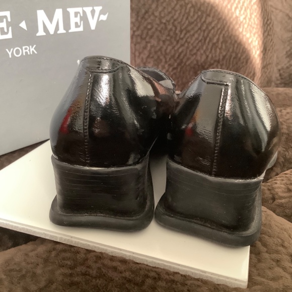 Berne Mev Black Wedge Shoes, Size 7 - Picture 4 of 9
